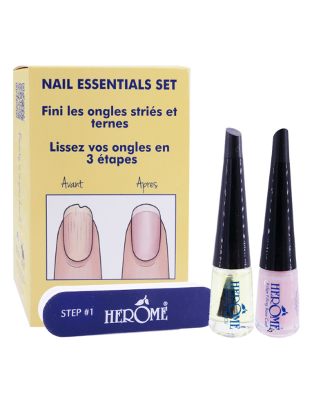 Set essentiel pour ongles stries et ternes
