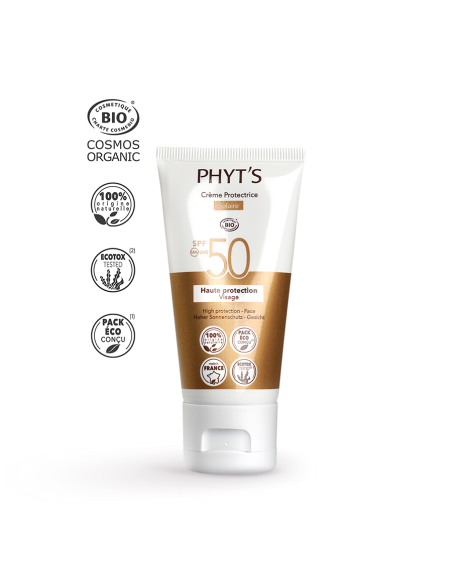 Crème Protectrice Solaire Visage SPF50