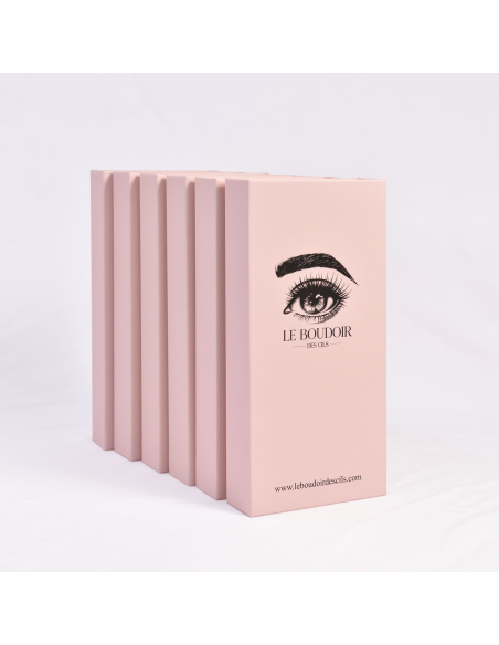 Bouquets Pré-Faits Volume Russe Premium – Noir intense - Boîte Luxe