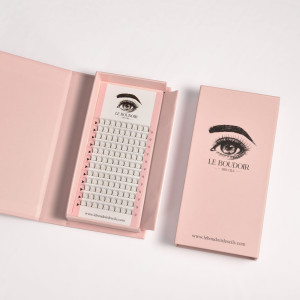 Bouquets Pré-Faits Volume Russe Premium – Noir intense - Boîte Luxe