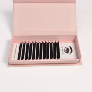 Cil à cil Plat "FLAT ELLIPSE" Premium – Noir intense - Boîte Luxe