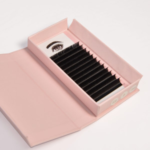 Cil à cil Plat "FLAT ELLIPSE" Premium – Noir intense - Boîte Luxe