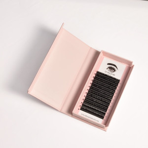 Cil à cil Plat "FLAT ELLIPSE" Premium – Noir intense - Boîte Luxe