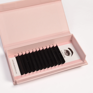 Cil à cil Plat "FLAT ELLIPSE" Premium – Noir intense - Boîte Luxe