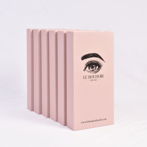 Cil à cil Plat "FLAT ELLIPSE" Premium – Noir intense - Boîte Luxe