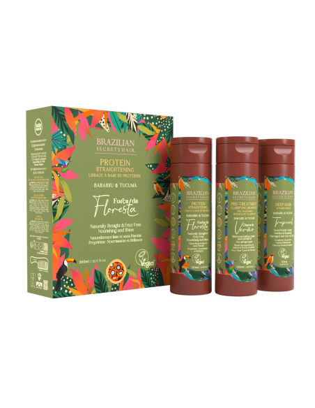 Kit de lissage à base de Protéines (3x120ml)