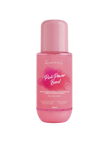 Spray réparateur sans rinçage Pink Power Bond