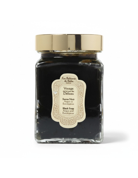 Véritable Savon Noir à l'Eucalyptus & Argan