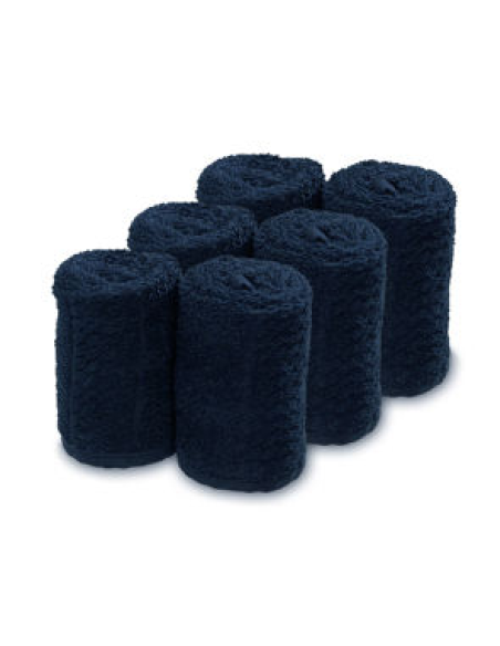 Serviettes De Coton Vapeur Noir
