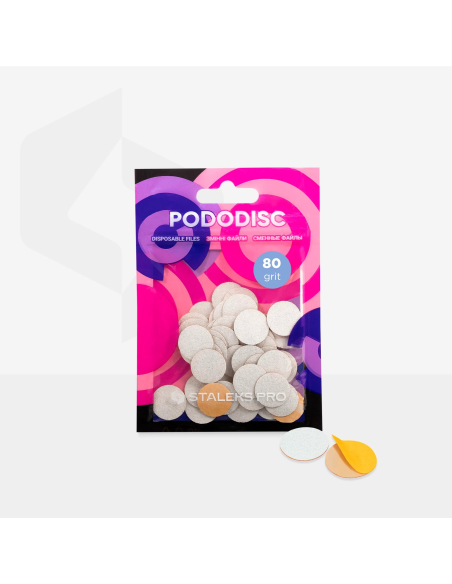 Pack de recharge de limes PODODISC 80 GRIT