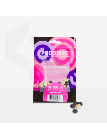 Embouts interchangeables à base souple pour disque pédicure PODODISC STALEKS PRO XS (50 pcs)