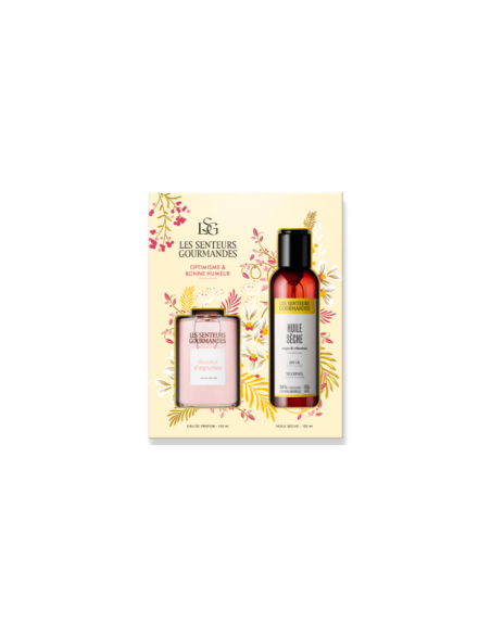 Coffret Douceur d'agrumes & huile sèche