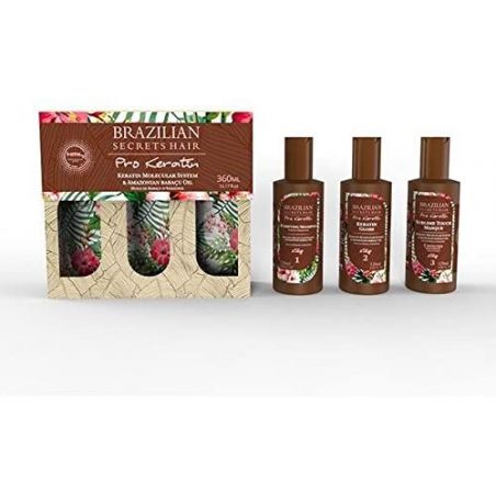 Kit lissage Brésilien Brazilian Secrets Hair Pro Keratin 360ml