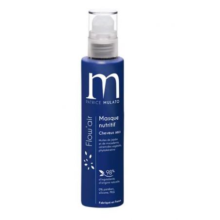 masque nutritif cheveux secs 200ml flow 'air mulat