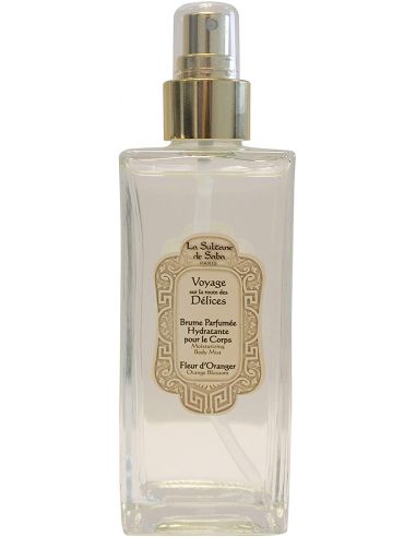 Brume parfumée hydratante Fleur d'Oranger - Voyage sur la route des délices
