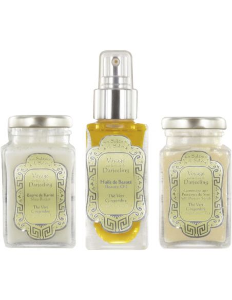 Coffret Thé Vert, Gingembre - Voyage sur la route de Darjeeling