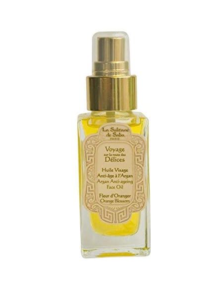 Huile visage à l'argan Fleur d'Oranger - Voyage en Orient