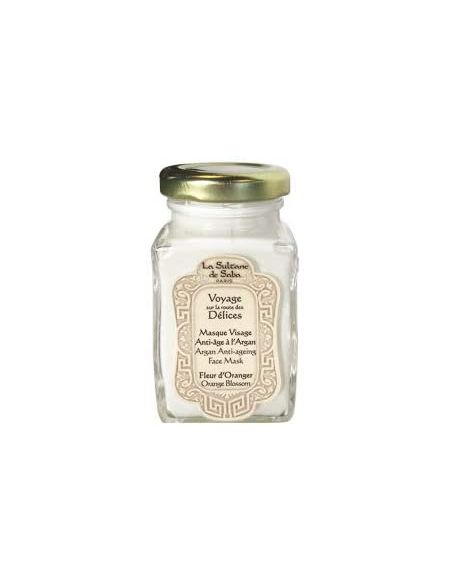 Masque visage anti-âge à l'argan et Fleur d'Oranger 100ml