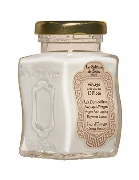 Lait démaquillant argan Voyage sur la route des délices