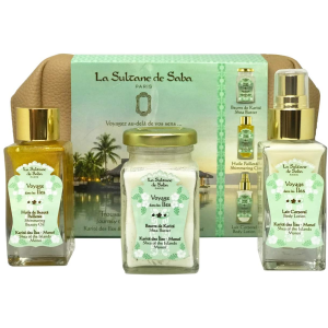 Trousse Beurre + Huile + Lait - Voyage dans les îles & Monoï