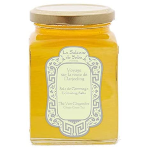 Sel de Gommage Thé Vert, Gingembre - Voyage sur la route de Darjeeling