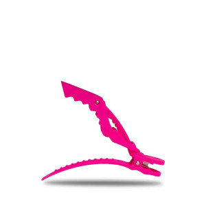 Lot de 4 pinces sépare-mèches roses