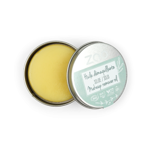 Huile démaquillante solide avec boitier 