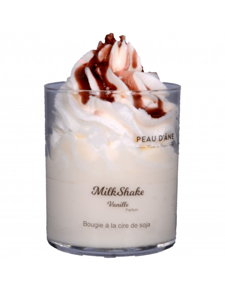 Bougie milkshake - sans bijou