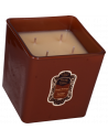 Bougie parfumée 400Gr Ayurvédique - Ambre, Vanille, Patchouli