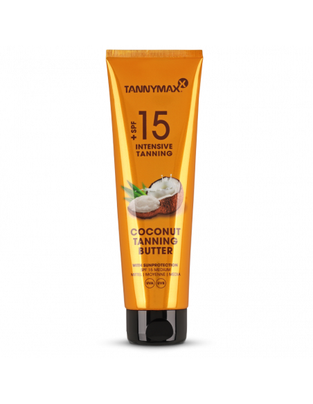 Coconut tanning butter + SPF