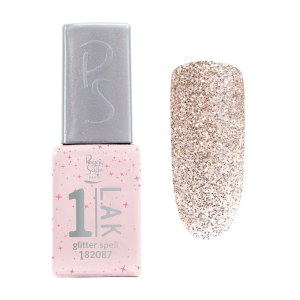 1-LAK vernis semi-permanent pailleté