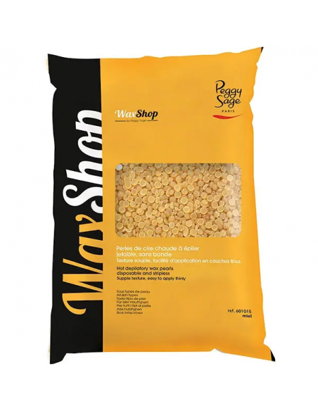 Perles de cire à épiler sans bande