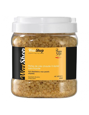 Perles de cire chaude à épiler - Pot