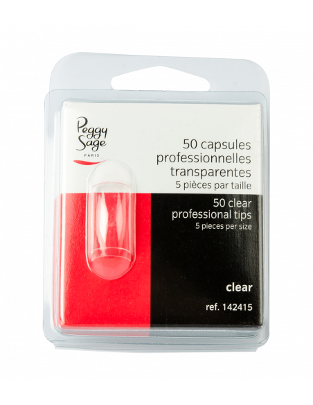 Capsules professionnelles - Universelles carrée transparente