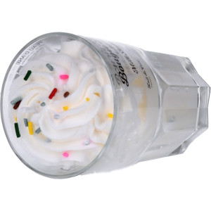 Bougie milkshake - avec bijou