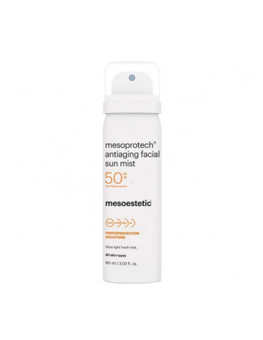 Antiaging facial sun mist 50+
