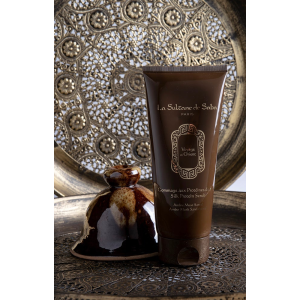 Gommage aux protéines de soie Ambre, Musc, Santal - Voyage en Orient