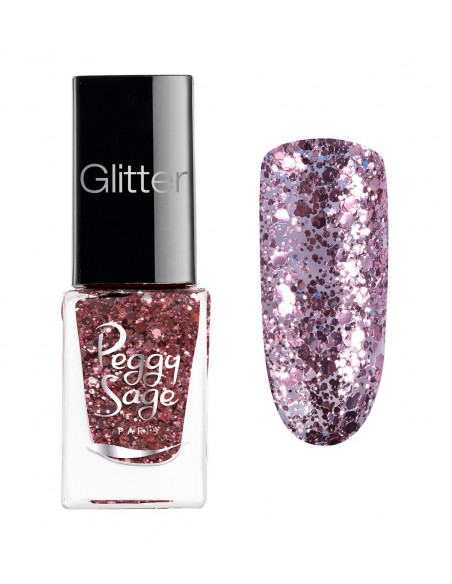 Mini vernis à ongles - Pailleté