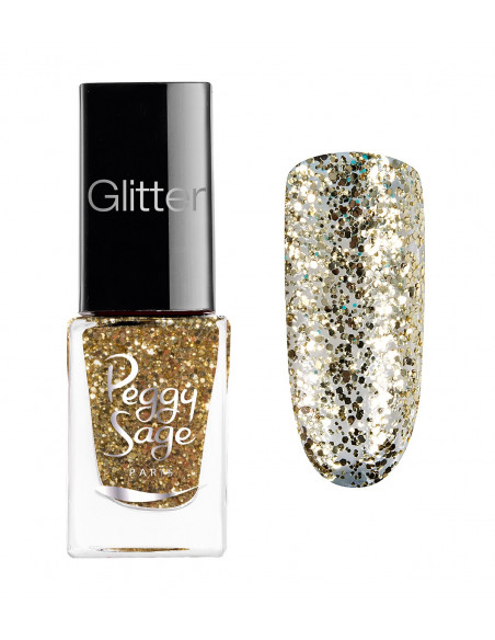 Mini vernis à ongles - Pailleté