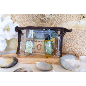 Trousse Huile Fleur de tiaré + Brume Fleur de tiaré - Voyage dans les îles