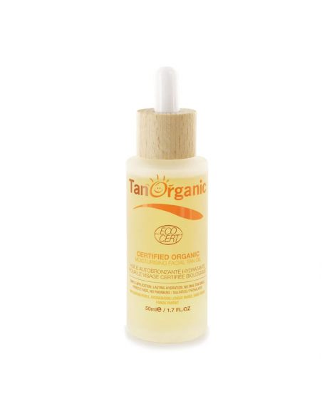 Huile auto-bronzante hydrante visage
