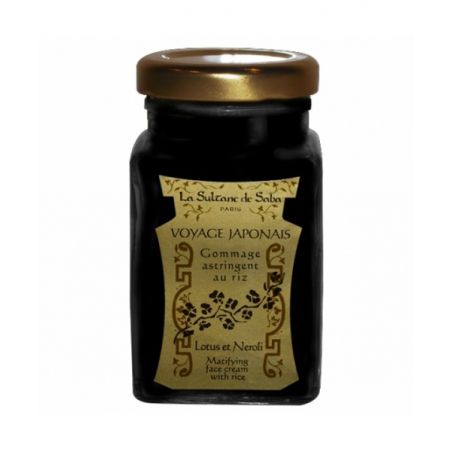 Gommage astringent au riz Lotus & Neroli - Voyage Japonais