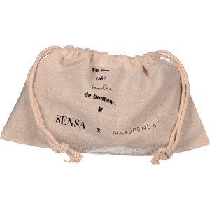 Pochon en coton grand format