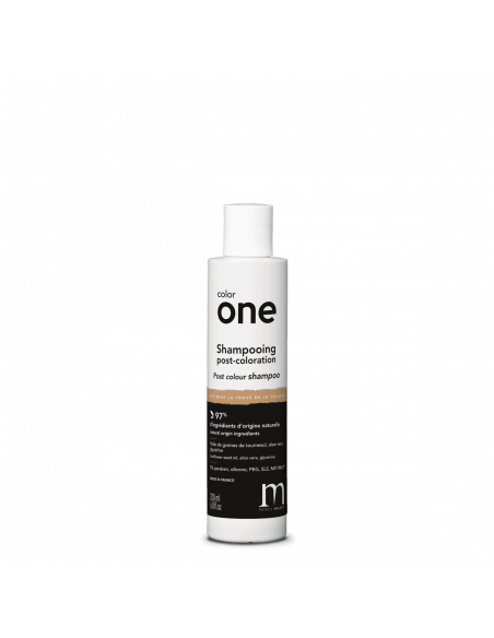 Shampooing post coloration