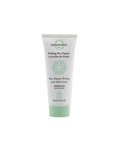 Peeling visage aux riz
