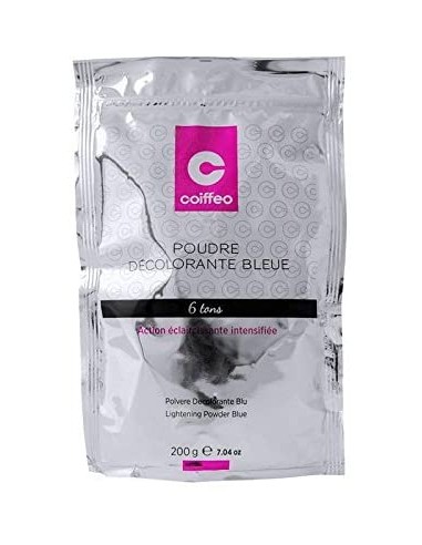 Poudre décolorante bleue