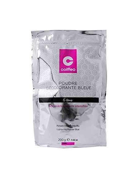 Poudre décolorante bleue