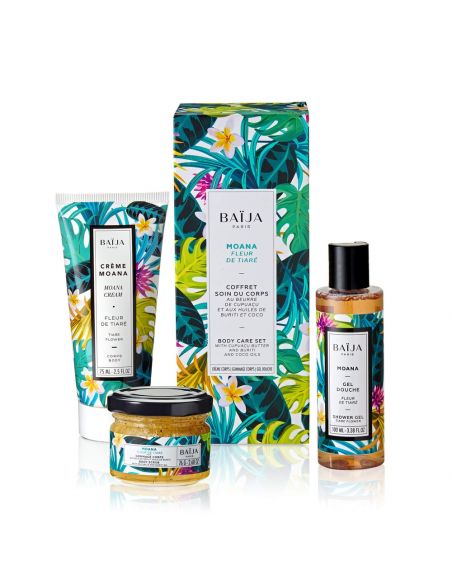 Coffret soin du corps Fleur de tiaré