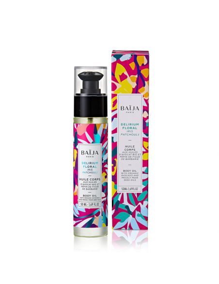 Huile corps Iris Patchouli