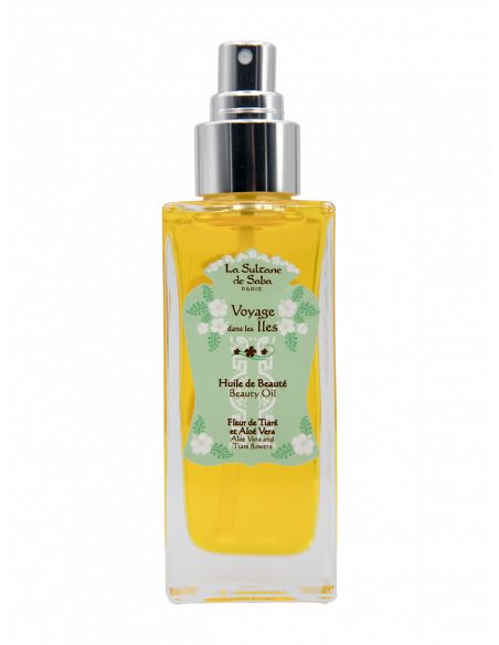 Huile corporelle Fleur de tiaré & Aloe vera